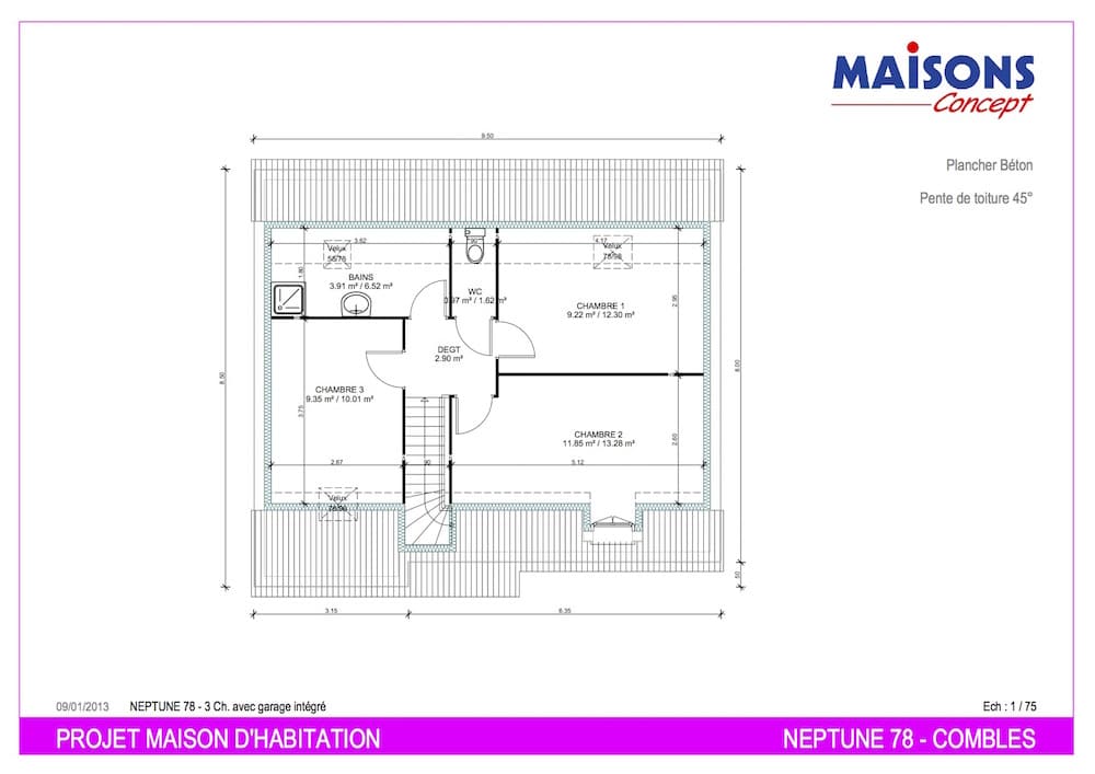 Maison Neptune - maison neuve à construire