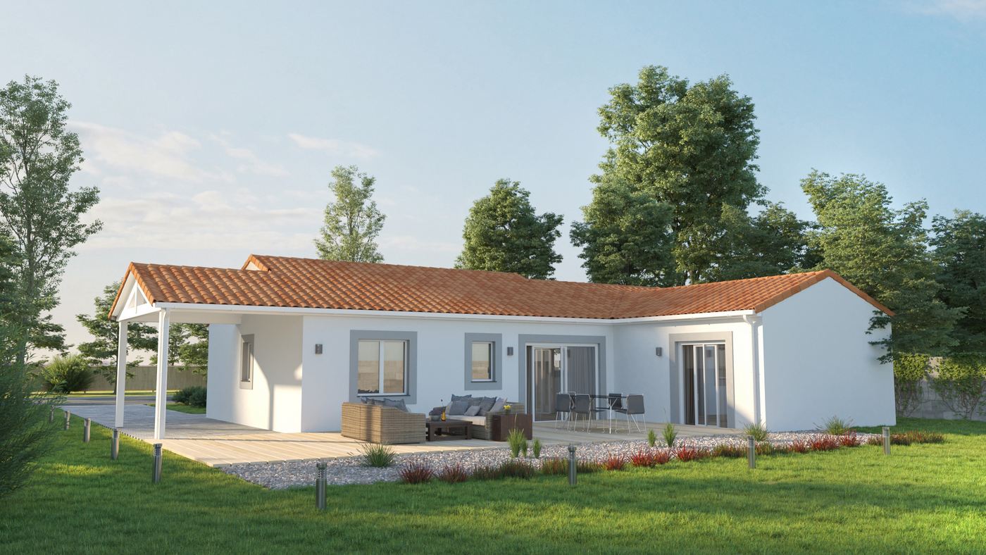 Beauronne modela maison 3d