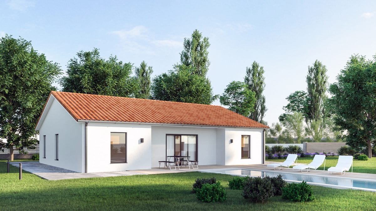 Persan modela maison 3d