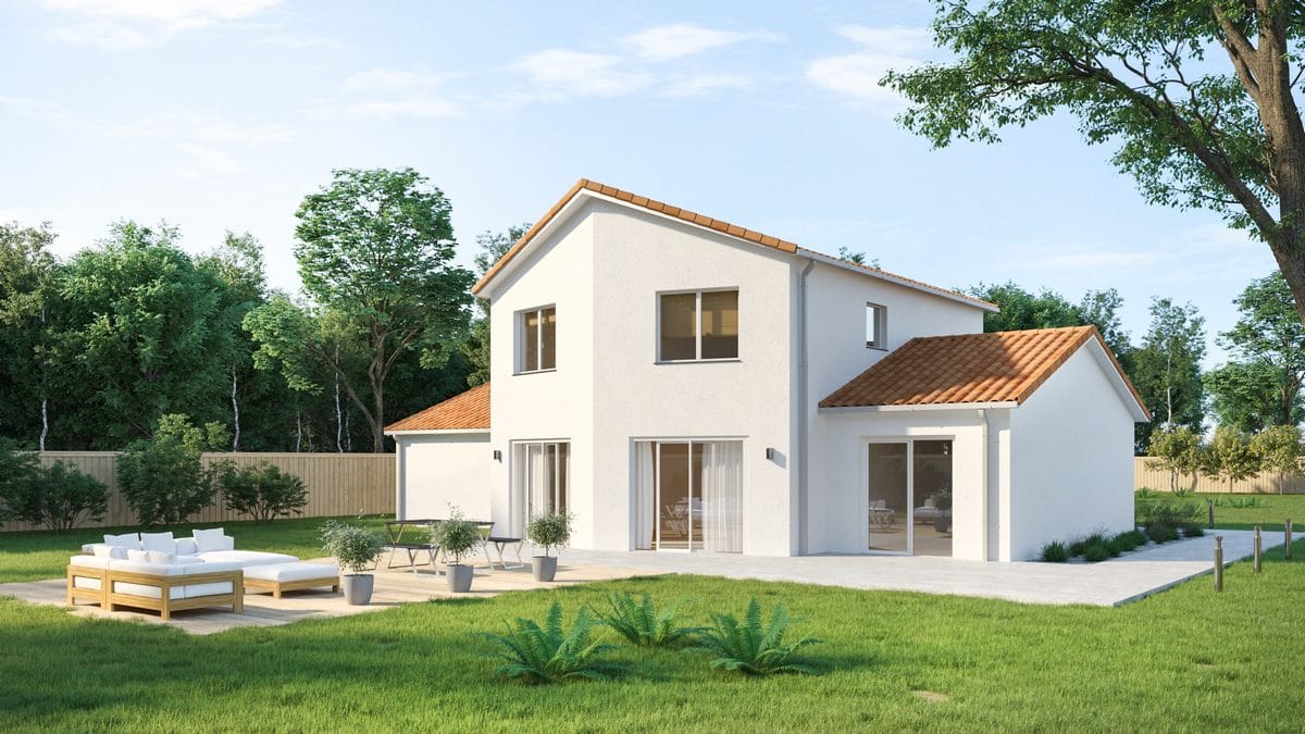 Grenache modela maison 3d