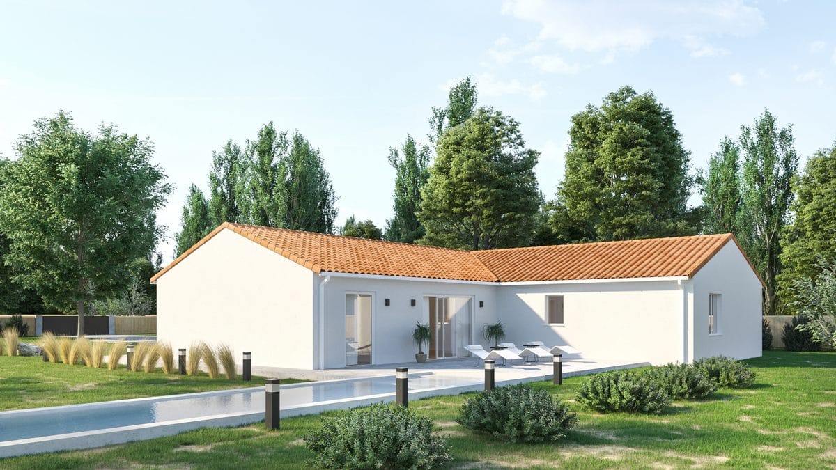 Elle modela maison 3d