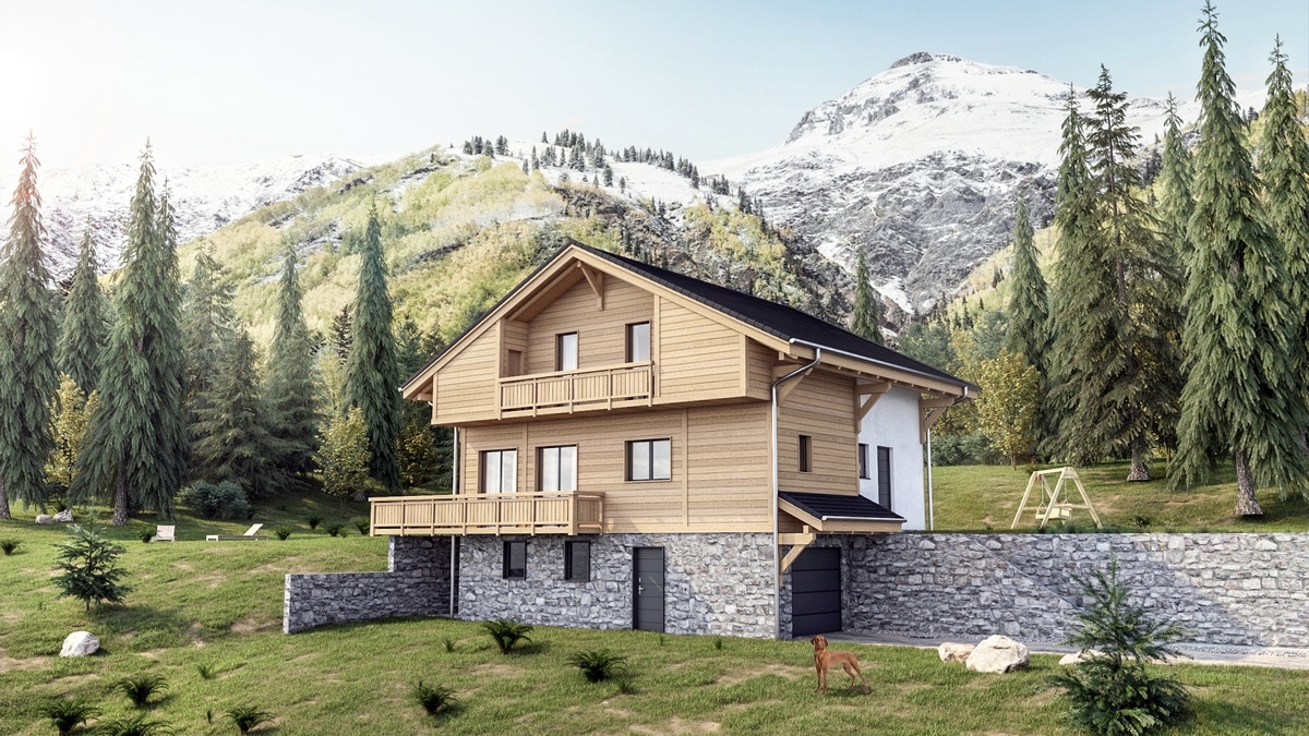 ARAVIS modela maison 3d