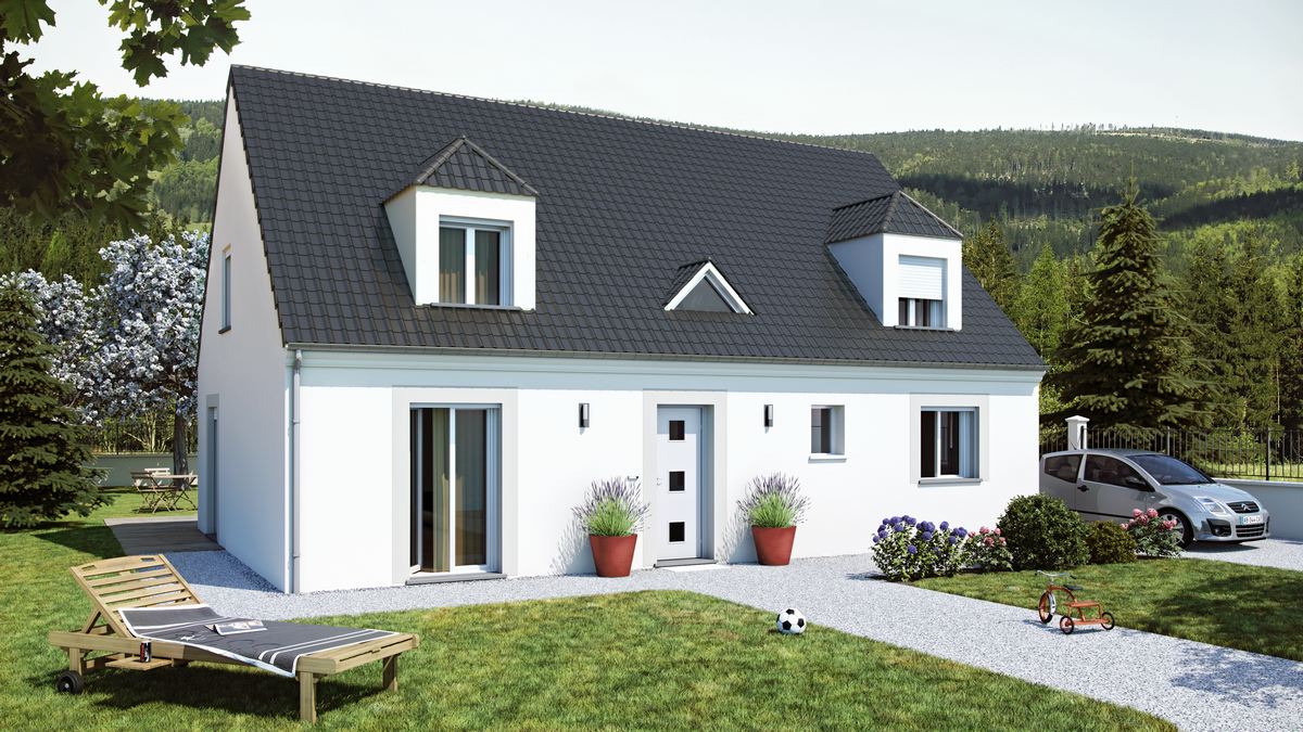 Brière modela maison 3d