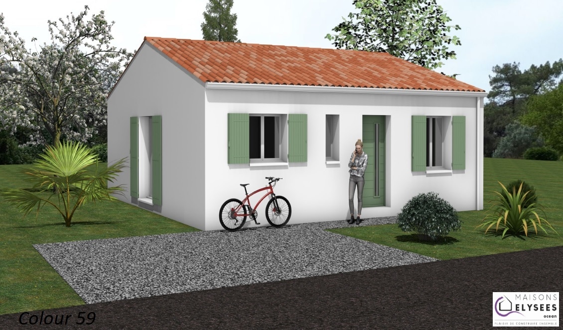 Colour modela maison 3d