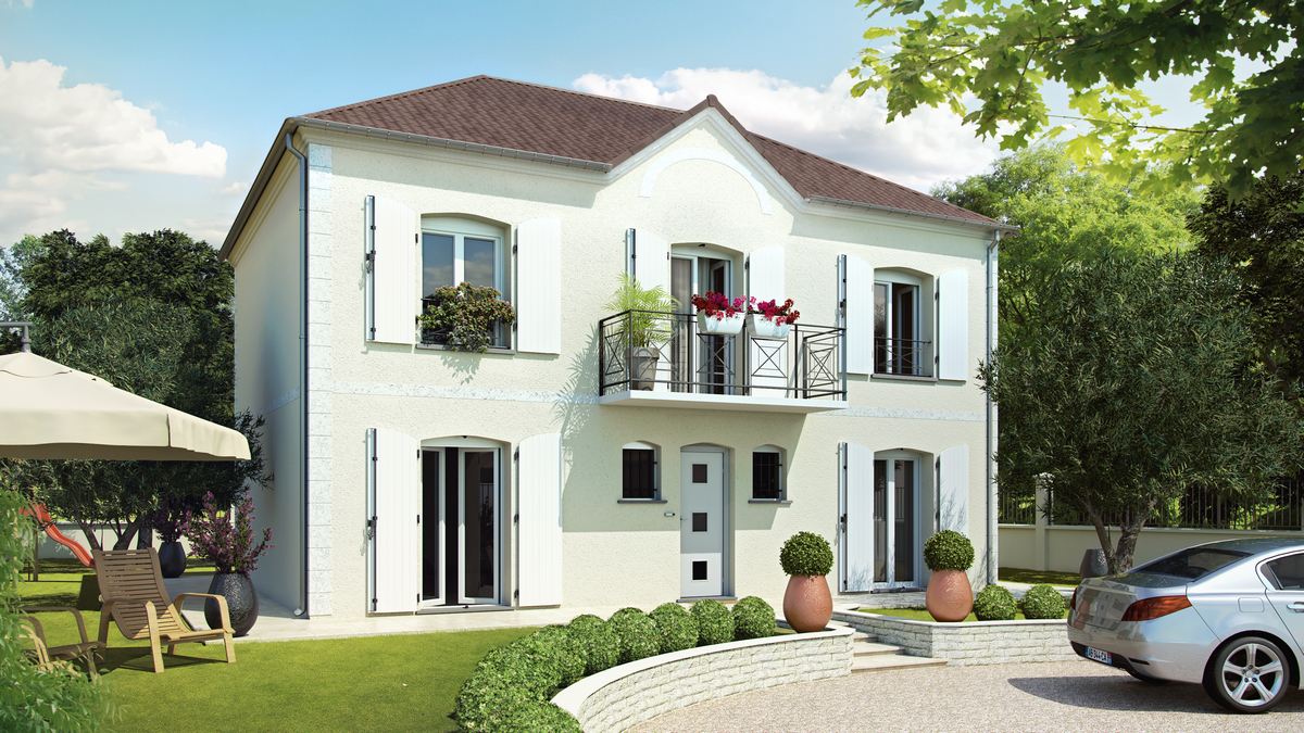 Gentilhommière modela maison 3d