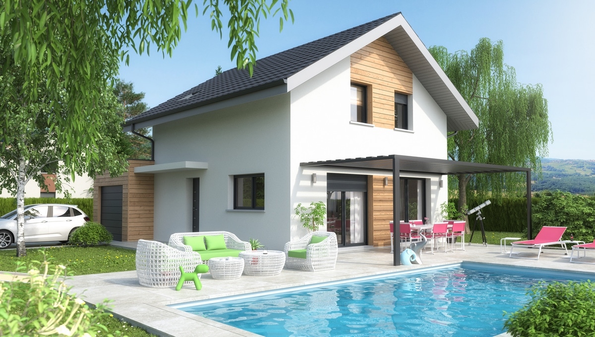 LYS modela maison 3d