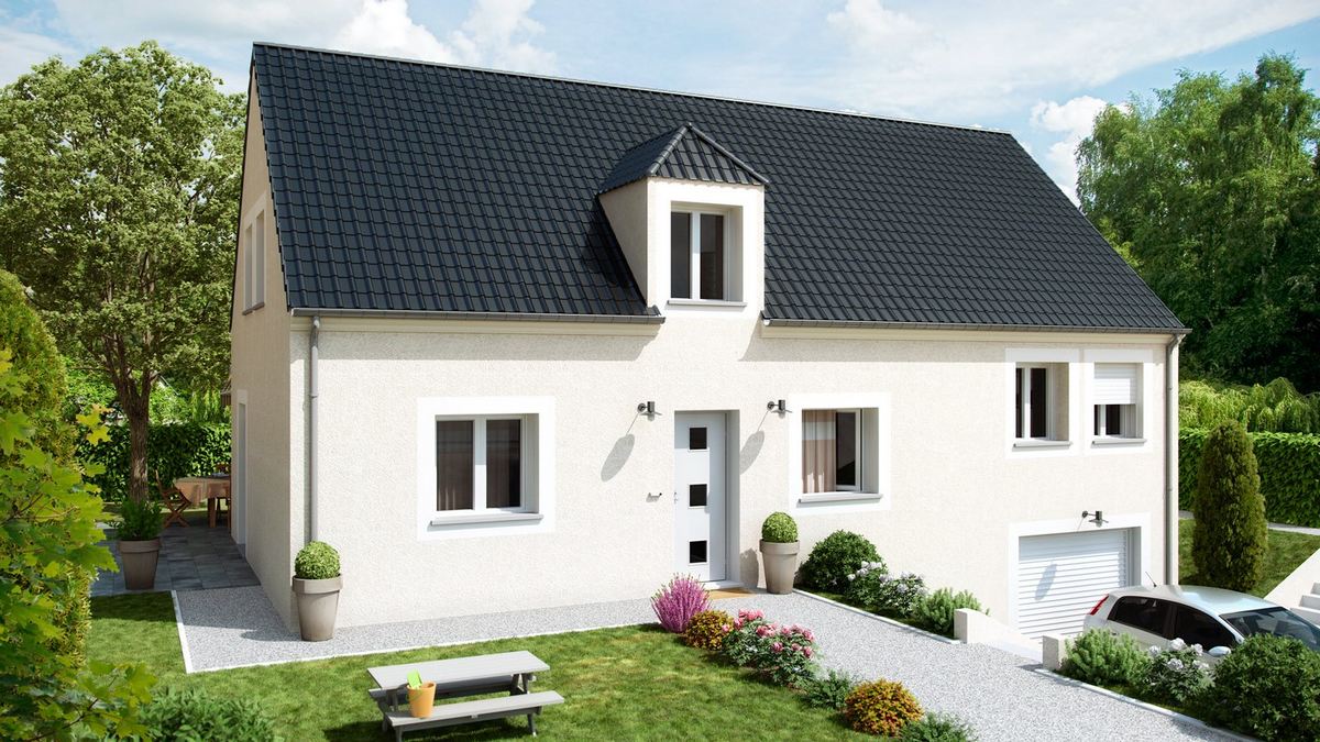 Vouzière modela maison 3d