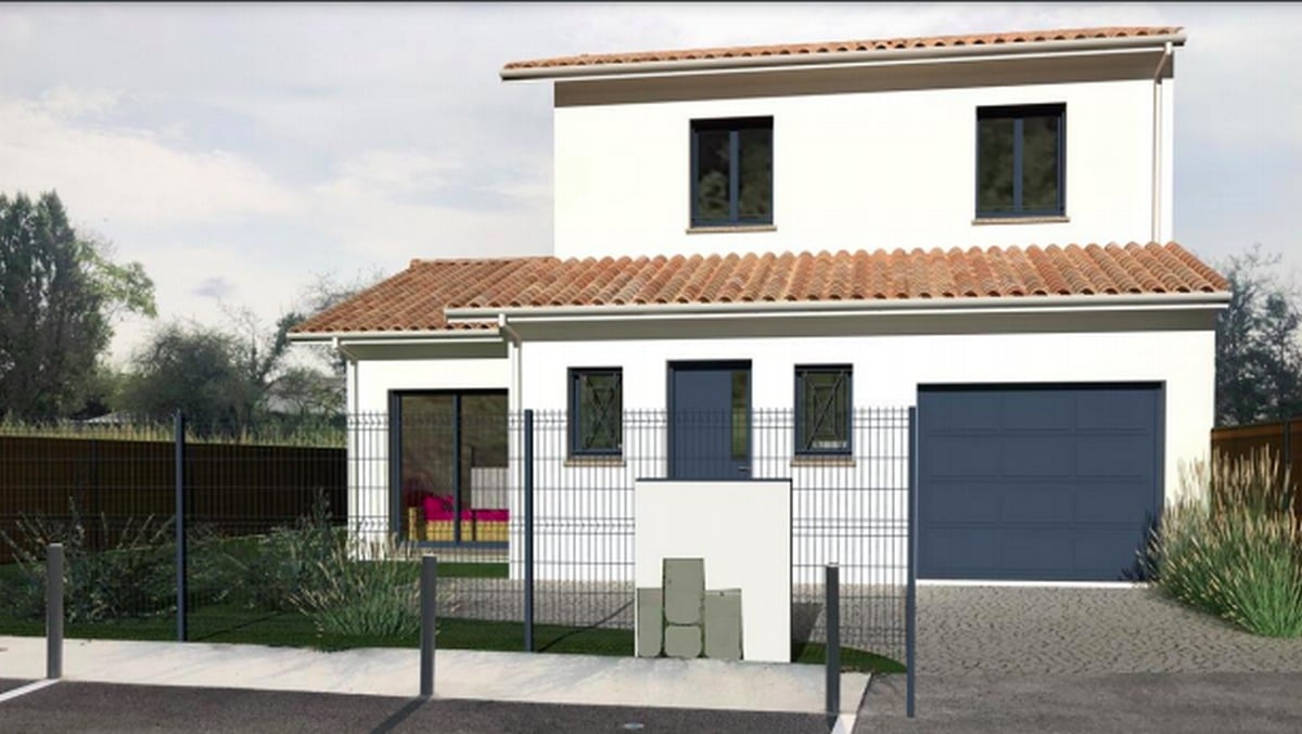 Girondine modela maison 3d