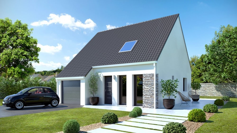 Focus  80C modela maison 3d