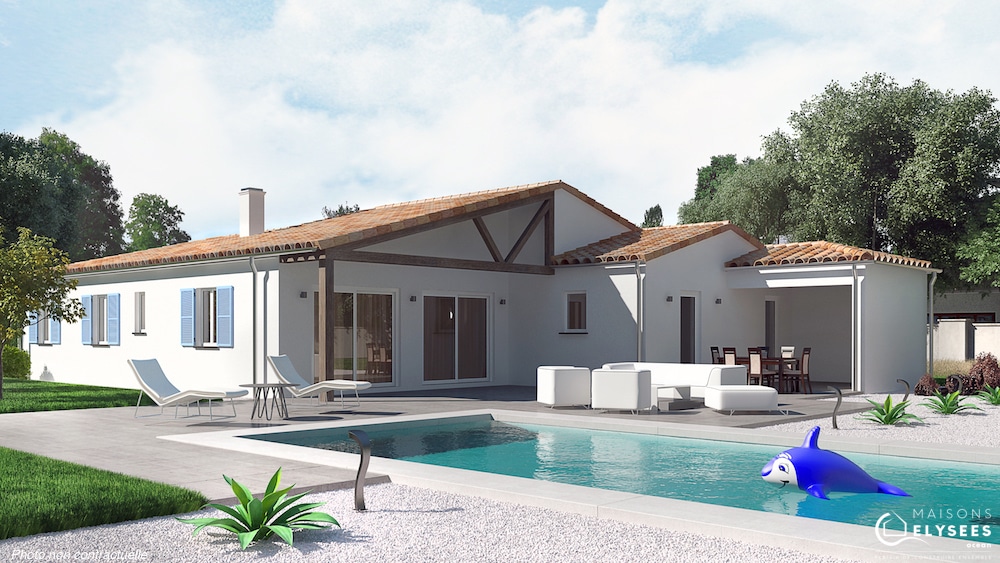 Noria modela maison 3d