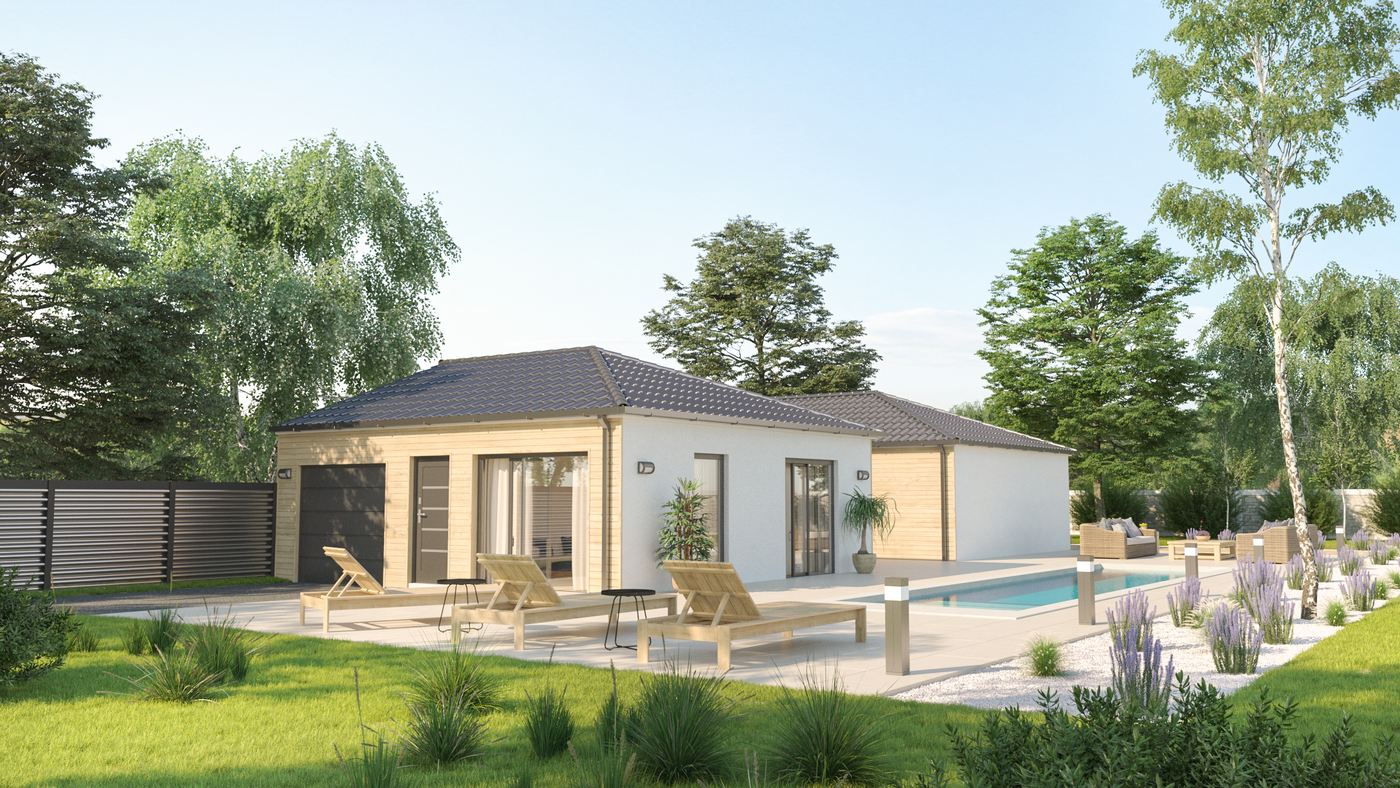 Pessac modela maison 3d