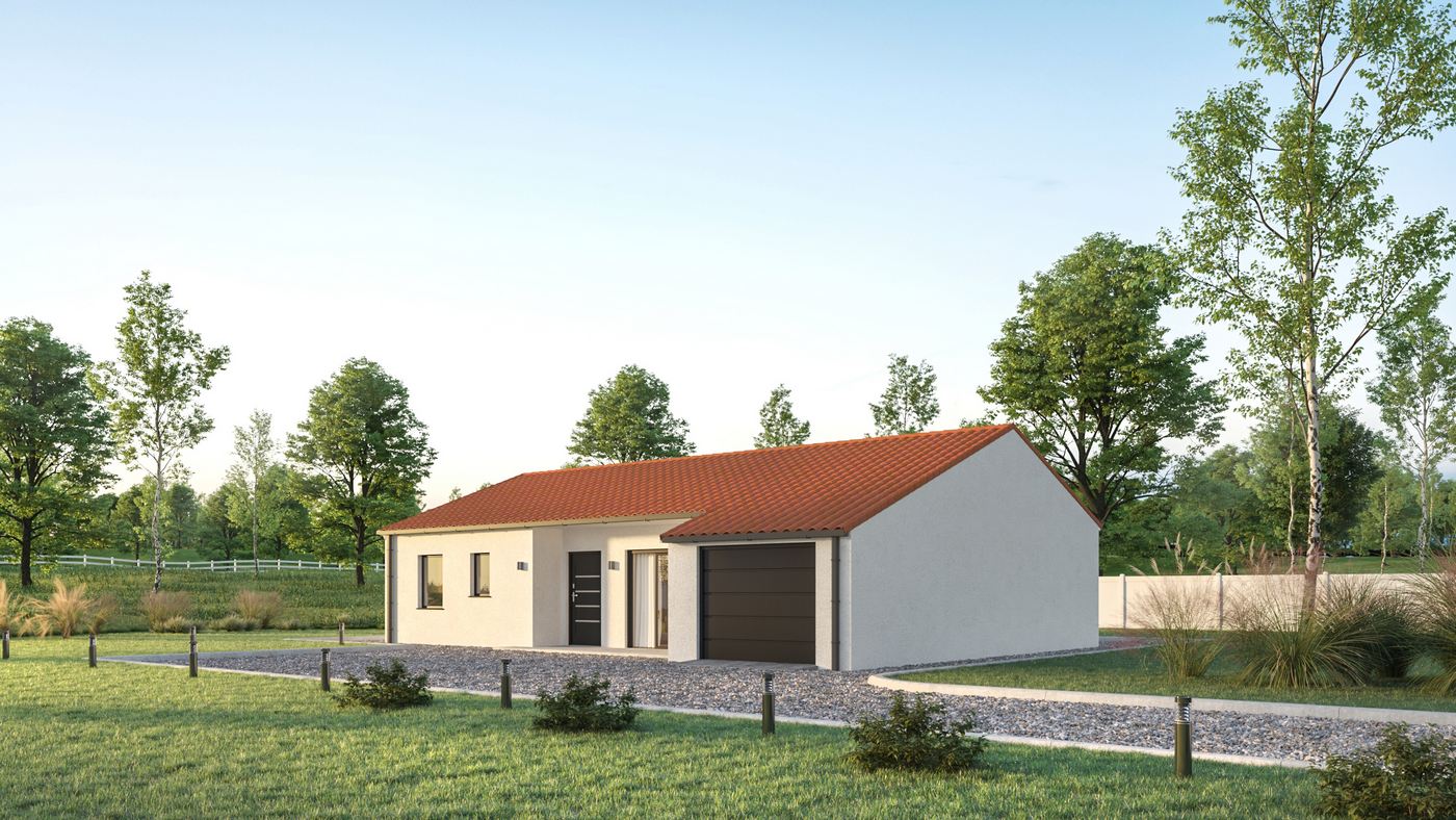 Palluoise modela maison 3d