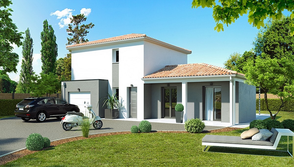 Bergerac modela maison 3d