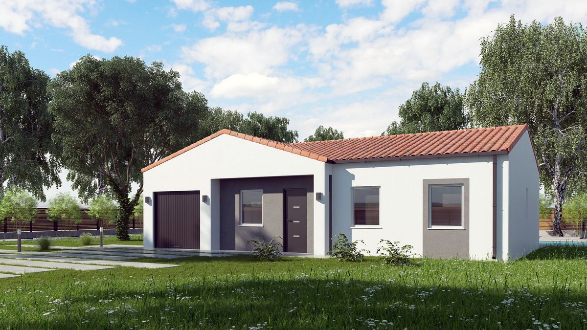 Topaze - Vendée modela maison 3d