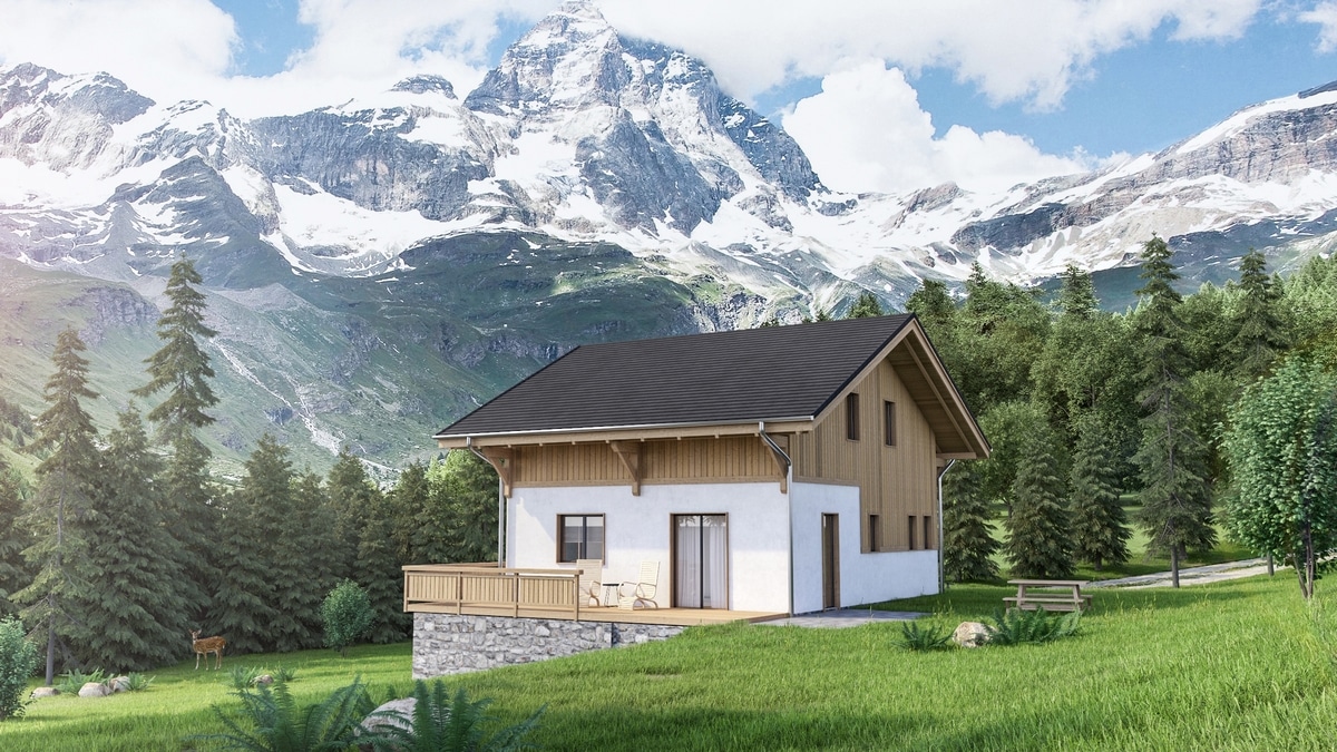 VANOISE modela maison 3d