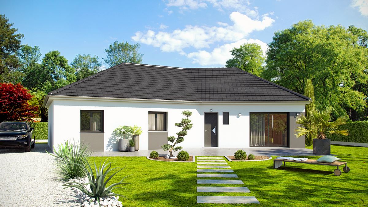 Versière modela maison 3d