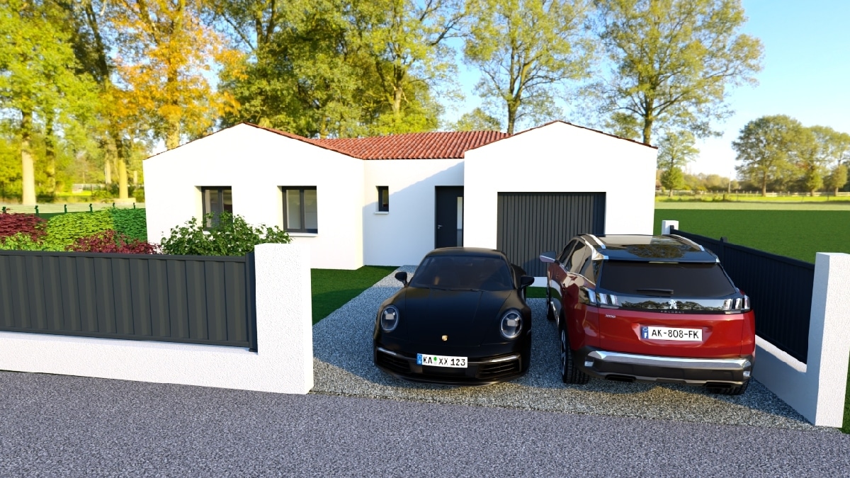 Breuillet modela maison 3d