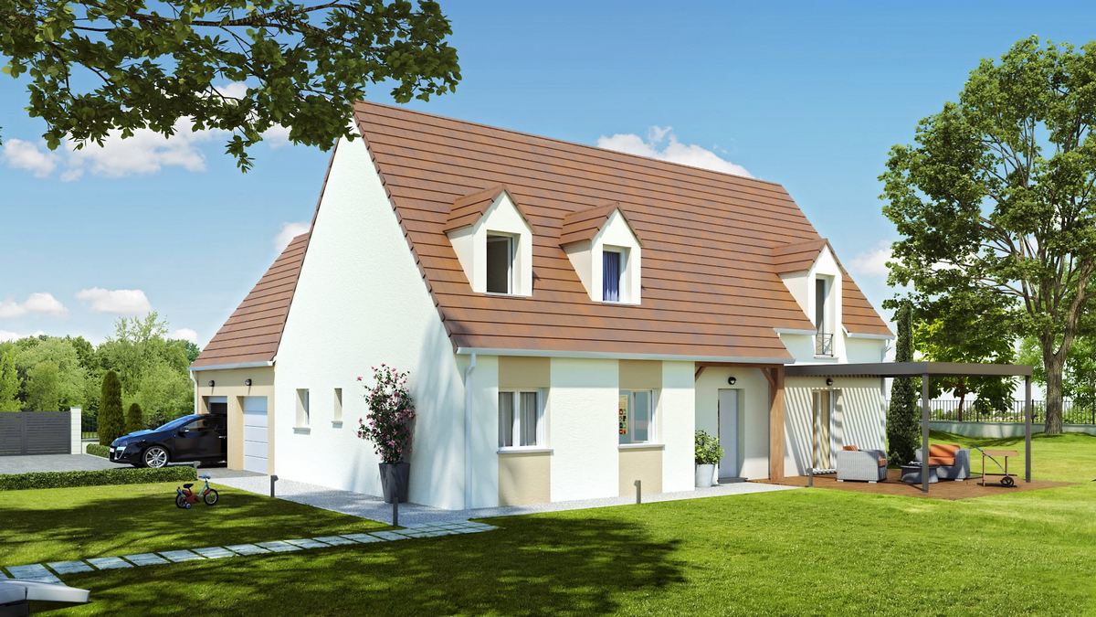 Chasseliere modela maison 3d