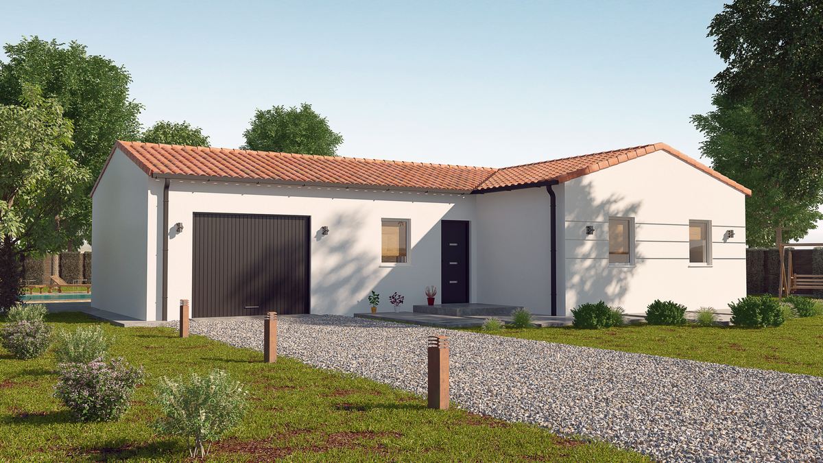 Elegance - Vendée modela maison 3d