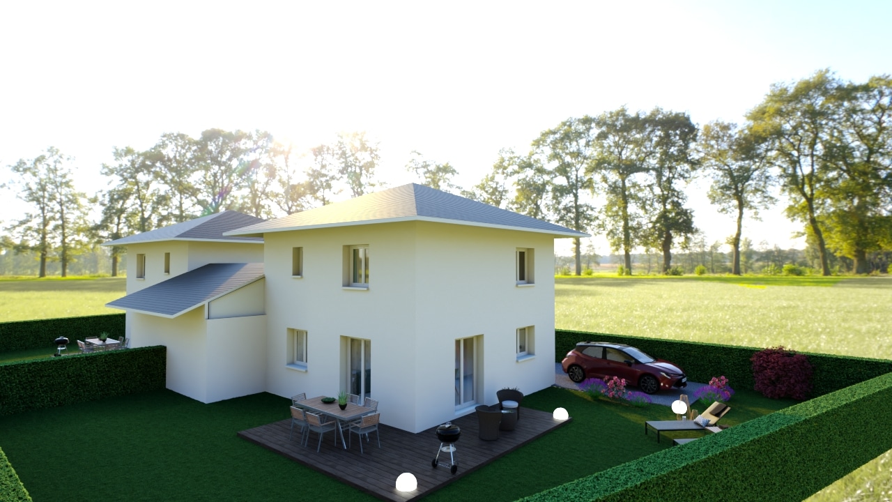 Ephemere FETERNES modela maison 3d