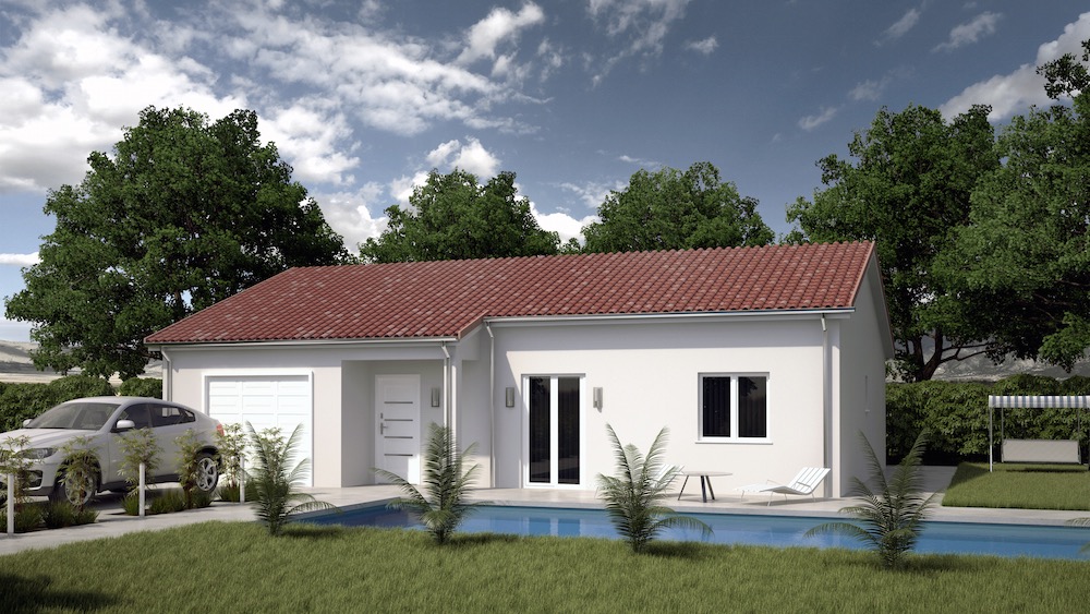 Cubique modela maison 3d