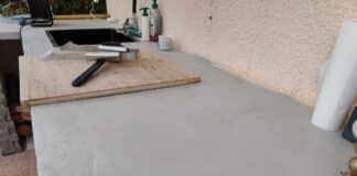 Test Béton ciré Arcane Industries