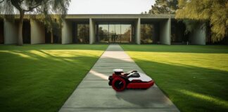 Robot tondeuse Kress Mission RTKn : le futur est déjà là