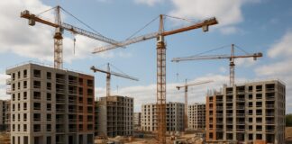 Les mises en chantier repassent au-dessus de 300 000 logements sur un an, une première depuis 2023 Les mises en chantier repassent au-dessus de 300 000 logements sur un an, une première depuis 2023