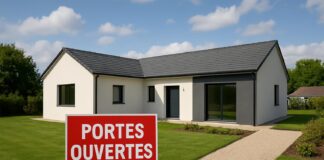 Une maison de plain-pied en L à découvrir à Braine lors de portes ouvertes Une maison de plain-pied en L à découvrir à Braine lors de portes ouvertes